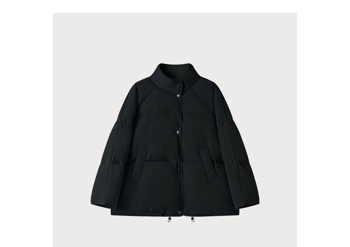 Women's Fashionable Transitional Jacket with High Collar Mune Fashion