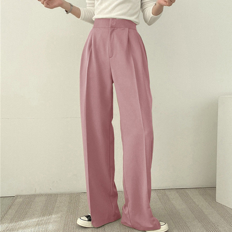 Women Elegant and Comfortable High-Waisted Pants Mune Fashion