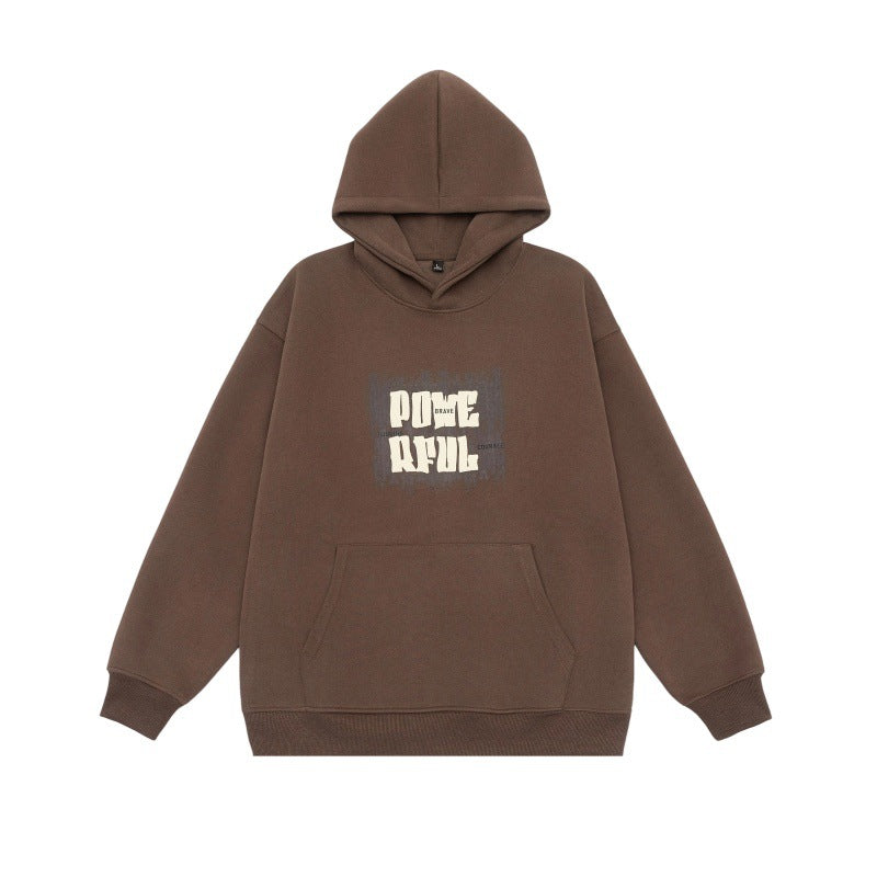 Unisex Oversized Hoodie with Kangaroo Pocket and Distinctive Front Print Mune Fashion