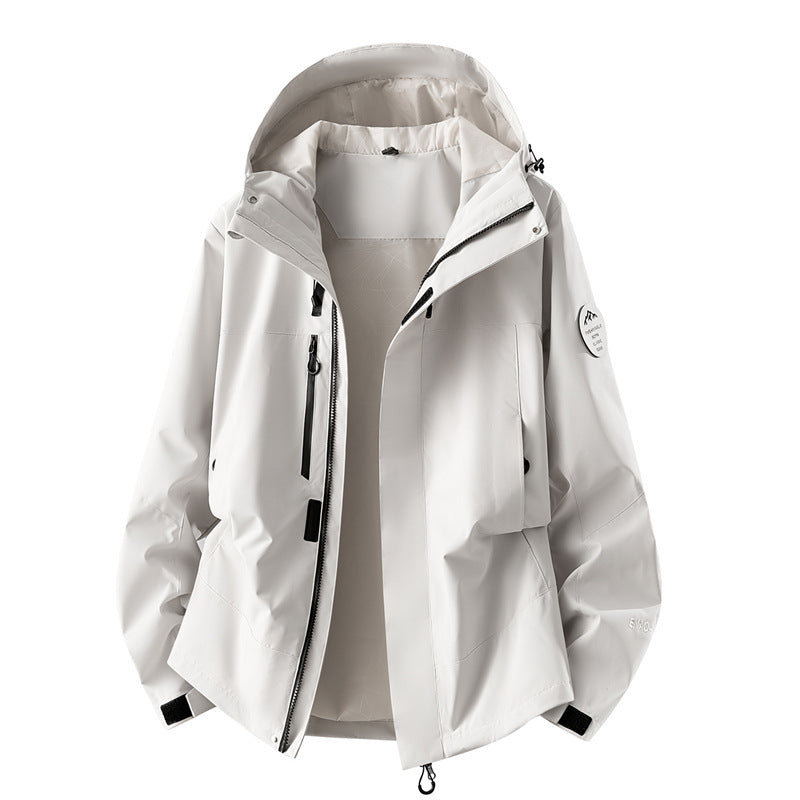 Women's technical three-layer softshell rain jacket with taped seams and multifunctional pockets Mune Fashion