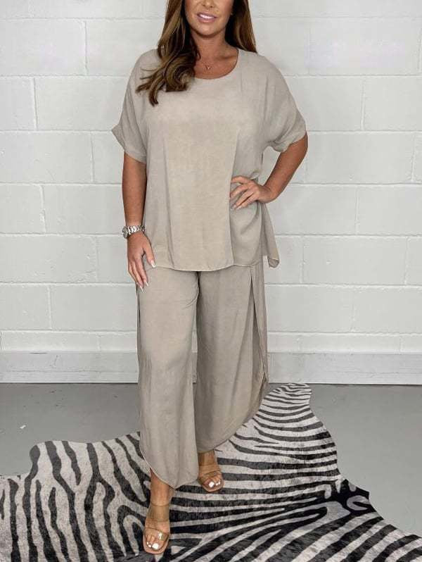 Women's Fashion Lounge Set with Loose Fit