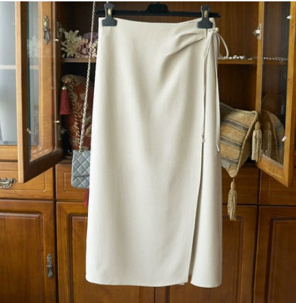 Women Elegant Wrap Skirt Made of High-Quality Fabric Mune Fashion