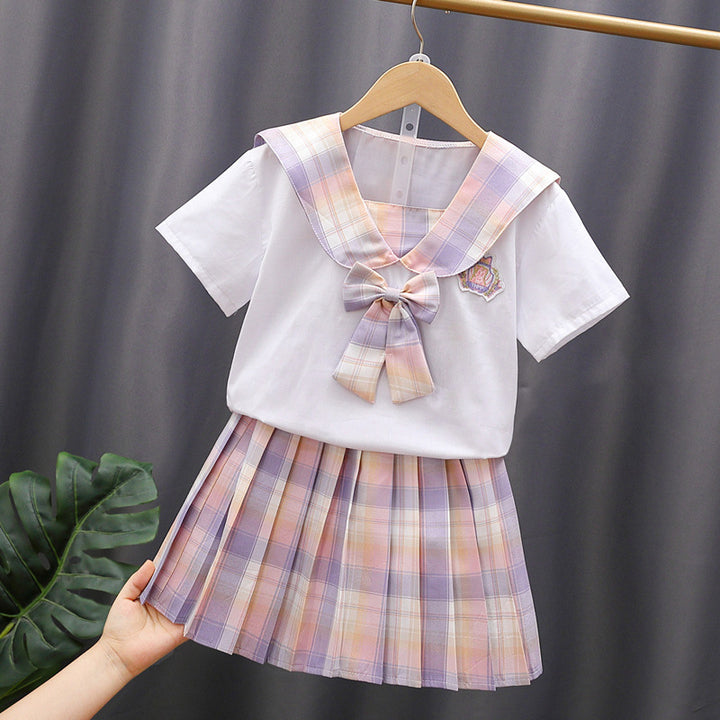 Women School Uniform Dress Mune Fashion