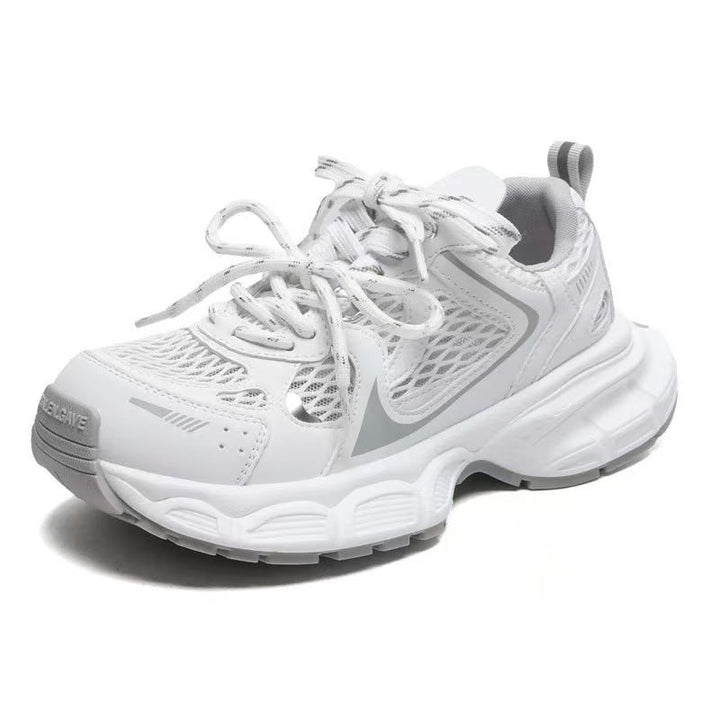 Ladies Athletic Sneakers with Breathable Mesh Upper by Mune Fashion