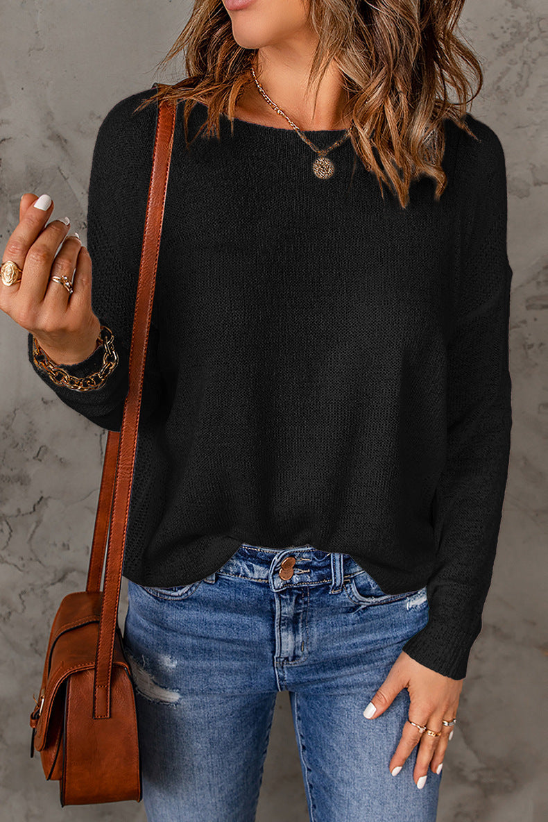 Women's Casual Knit Top Mune