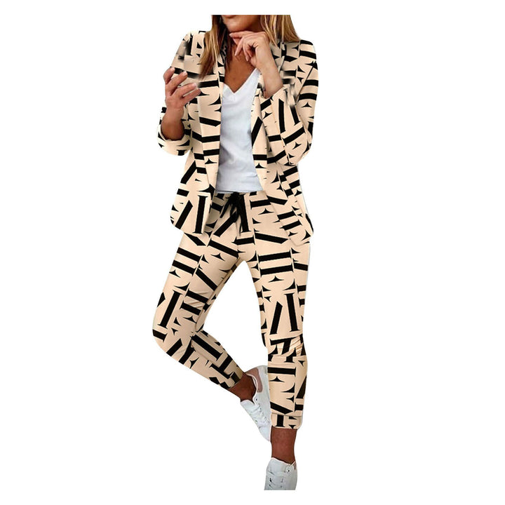 Women's Checked Slim-Fit Jogging Pants with Drawstring and Ankle-Length Cut Mune Fashion
