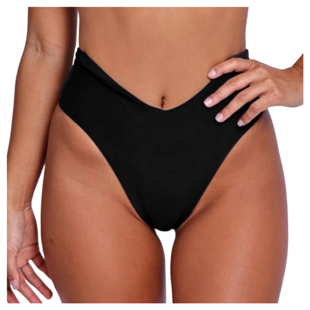 Women's High-Cut Swim Briefs Mune Fashion