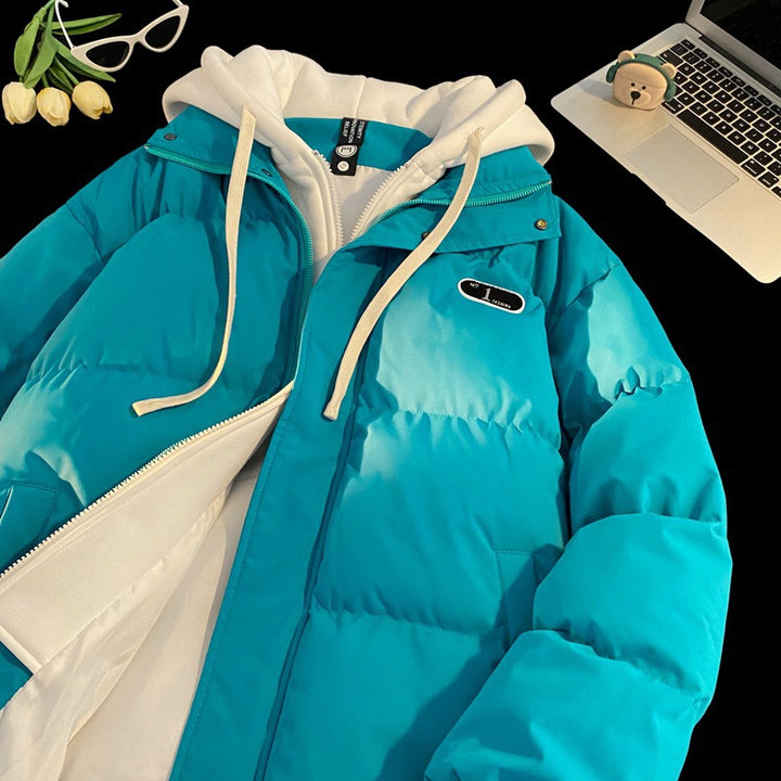 Women Quilted Parka Jacket Mune Fashion