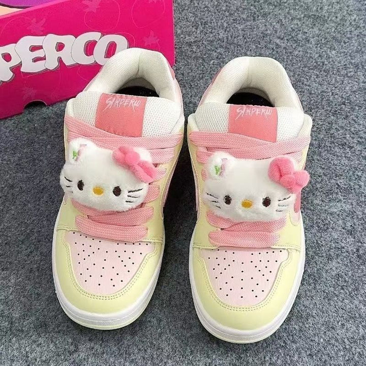 Women Sporty Sneakers with Cute Animal Design Mune Fashion