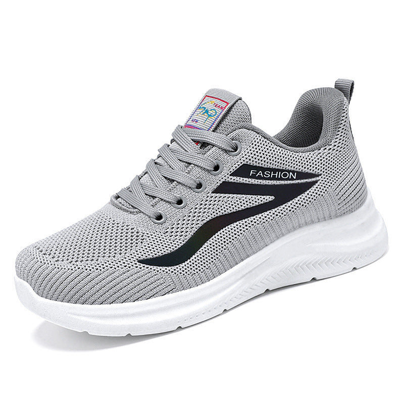 Women's nano ultra-lightweight knit fitness sneakers with seamless breathable mesh, shock-absorbing EVA honeycomb outsole, and reinforced toe cap Mune Fashion