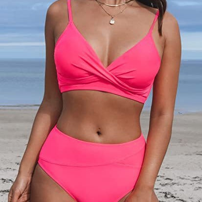 Women’s bikini set with high waist and wrap top Mune Fashion