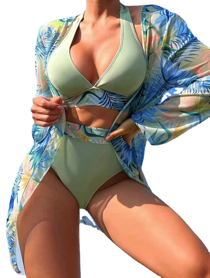 Women’s swimwear set with transitional jacket and trendy cut Mune Fashion