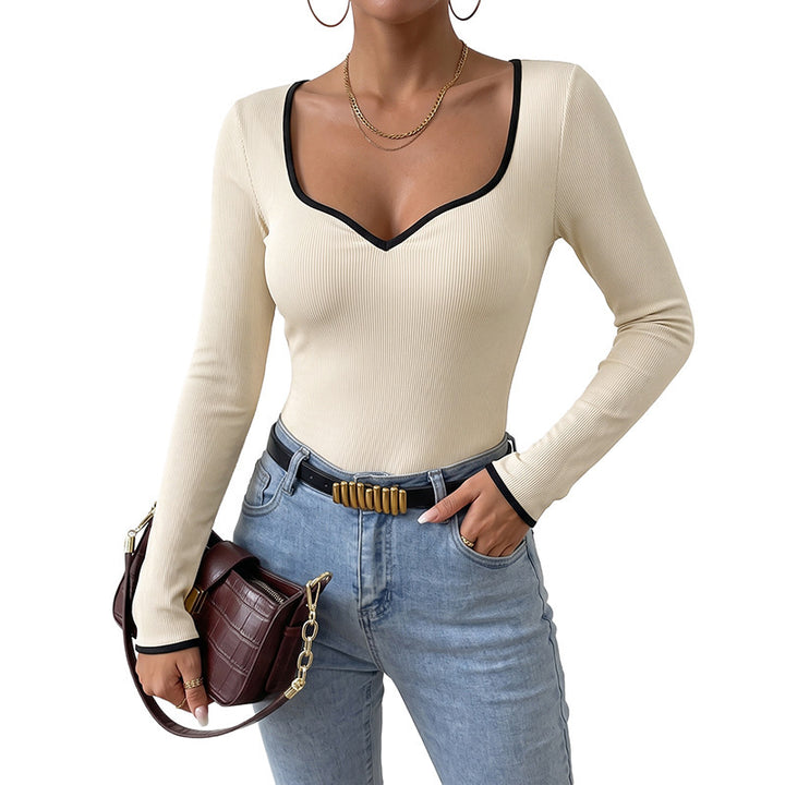 Ladies Modern Body with V-Neck Mune Fashion