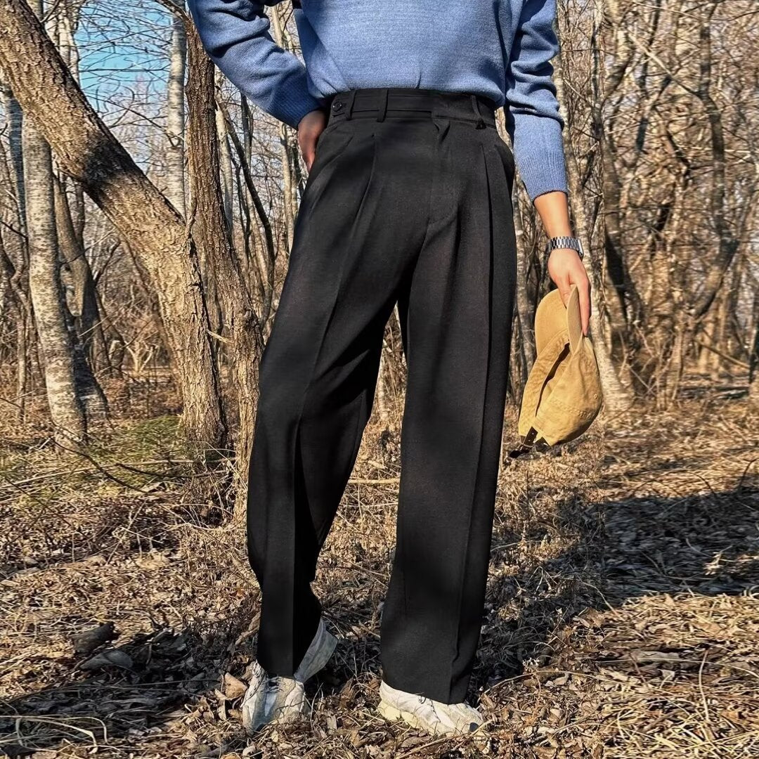 Women Fashion High Waist Pants Mune Fashion
