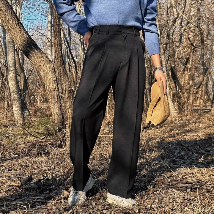 Women Fashion High Waist Pants Mune Fashion