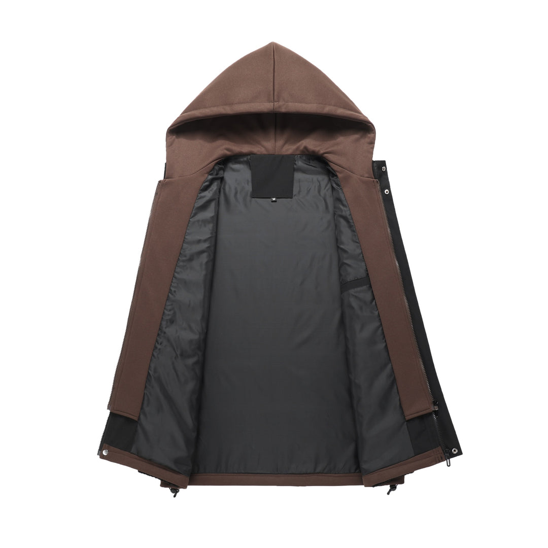 Men's Practical Transition Jacket with Hood Mune Fashion