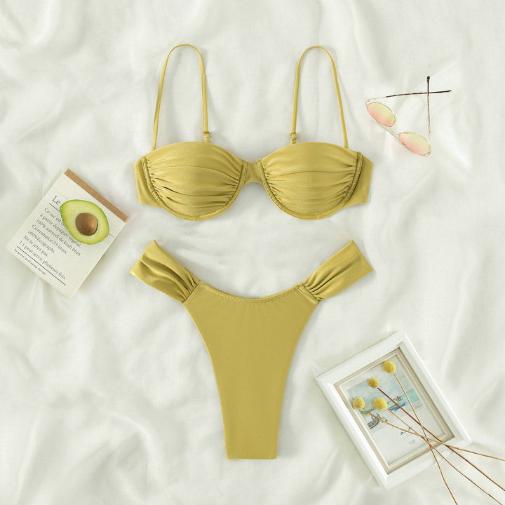 Women's Balconette Bikini with Ruffle Details Mune Fashion
