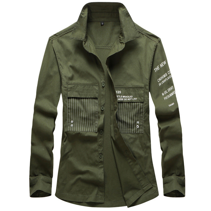 Men's Fashion Utility Shirt Jacket Mune Fashion