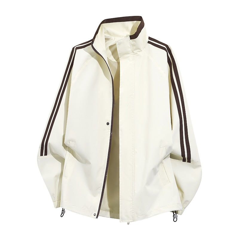 Men's Lightweight and Sporty Windbreaker Mune Fashion