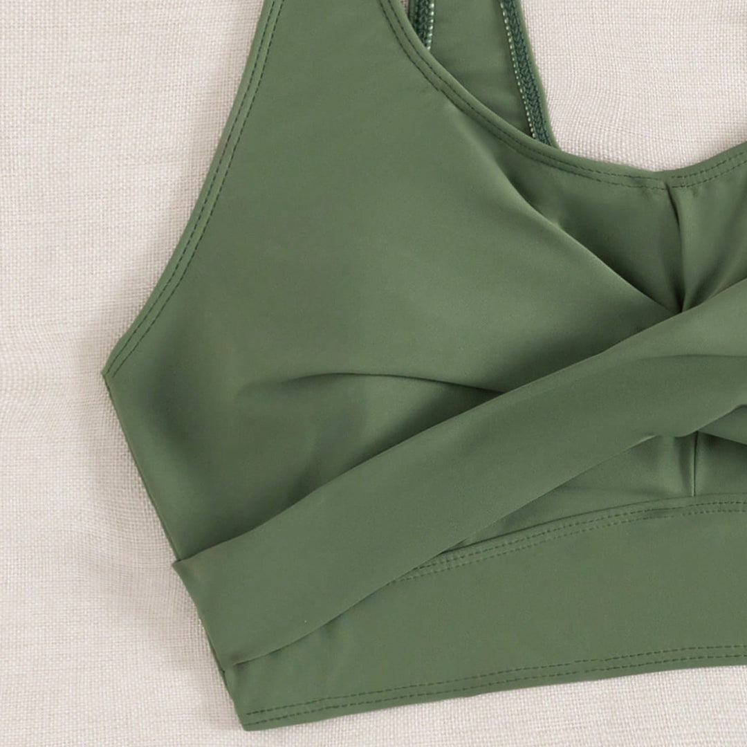 Women's Sporty Bikini with Ruched Shorts Mune Fashion
