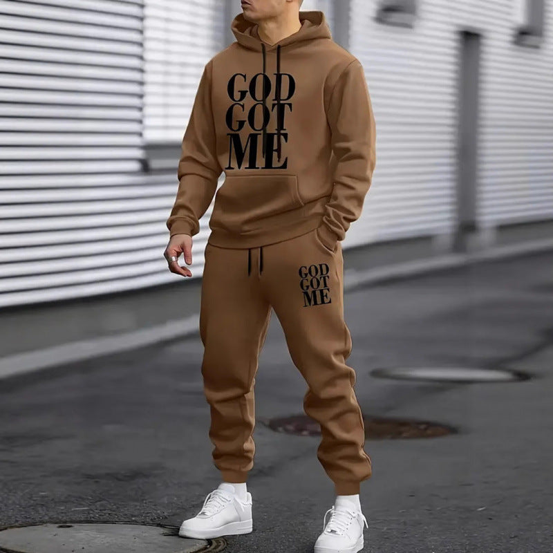 Men's Questions Hoodie and Jogging Pants Set Mune Fashion