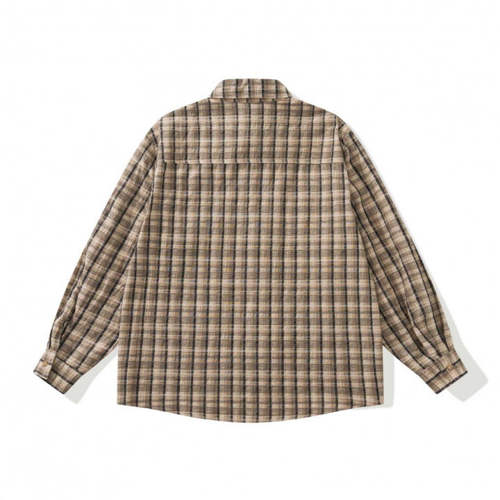Unisex Boxy Overshirt made of cotton-linen blend with patch chest pockets Mune Fashion