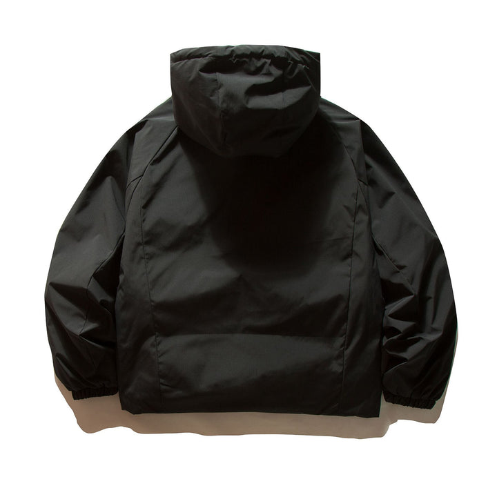 Unisex Boxy quilted hooded jacket with thermal insulation and elastic cuffs Mune Fashion