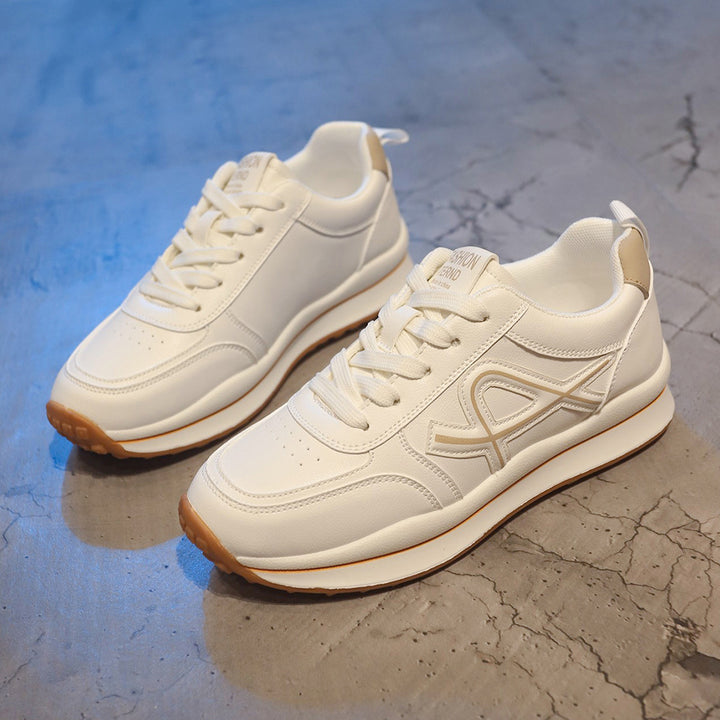 Women's lightweight city sneakers with elevated profile, shock-absorbing EVA midsole, and non-slip rubber outsole Mune Fashion