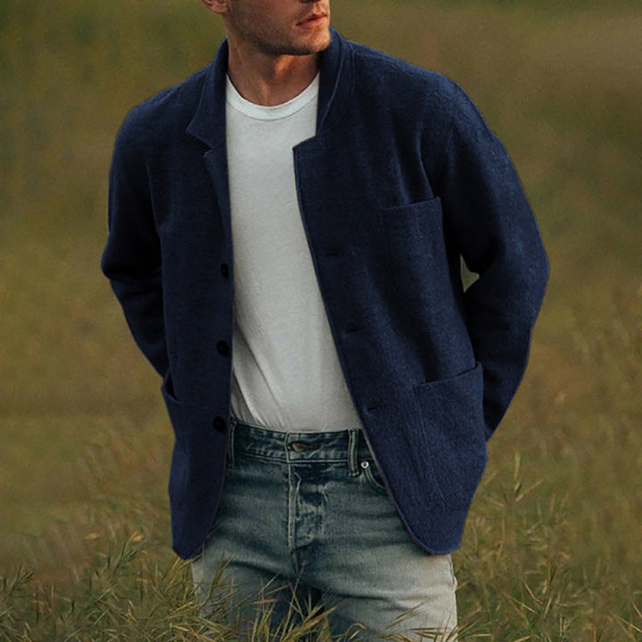 Men's Casual Cardigan Mune