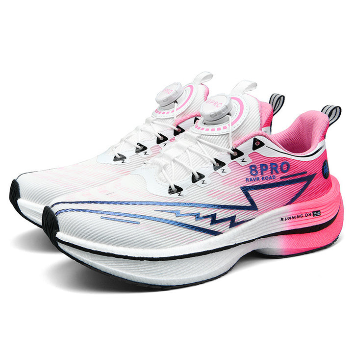 Men's Cushioning Road Running Shoes with BOA Closure and Reactive Platform Sole Mune Fashion