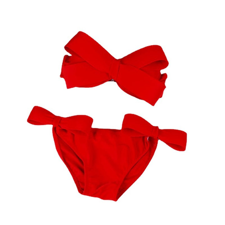 Ladies Bandeau Bikini with striking bows Mune Fashion