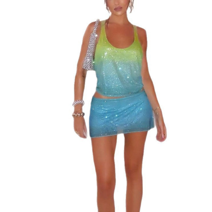 Women's Glittering Beach Outfit Mune Fashion