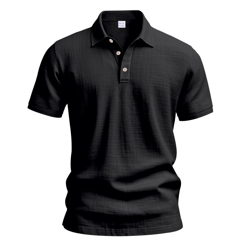 Men's nano lightweight structured polo with kent collar and concealed button placket Mune Fashion