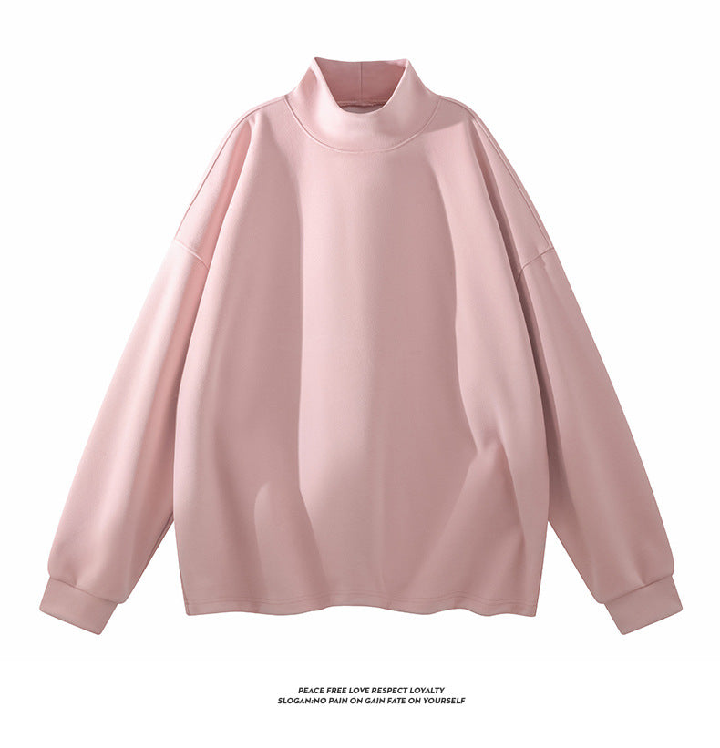 Women's Fashion Sweatshirt with Stand-up Collar Mune Fashion