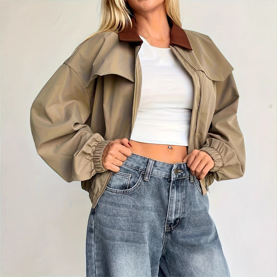 Women’s Fashionable and Casual Bomber Jacket