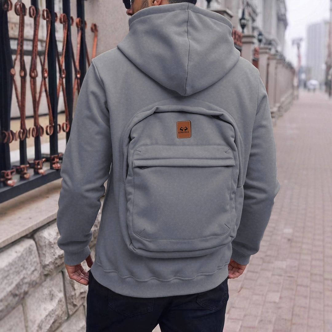 Men's Fashion Hooded Jacket with Practical Pockets Mune Fashion