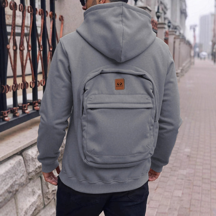 Men's Fashion Hooded Jacket with Practical Pockets Mune Fashion