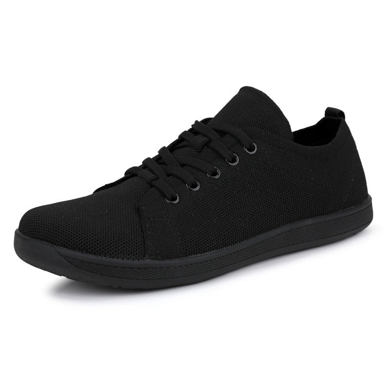 Men's seamless knit casual sneaker with ergonomic flex sole Mune Fashion