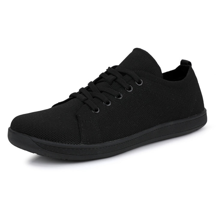 Men's seamless knit casual sneaker with ergonomic flex sole Mune Fashion