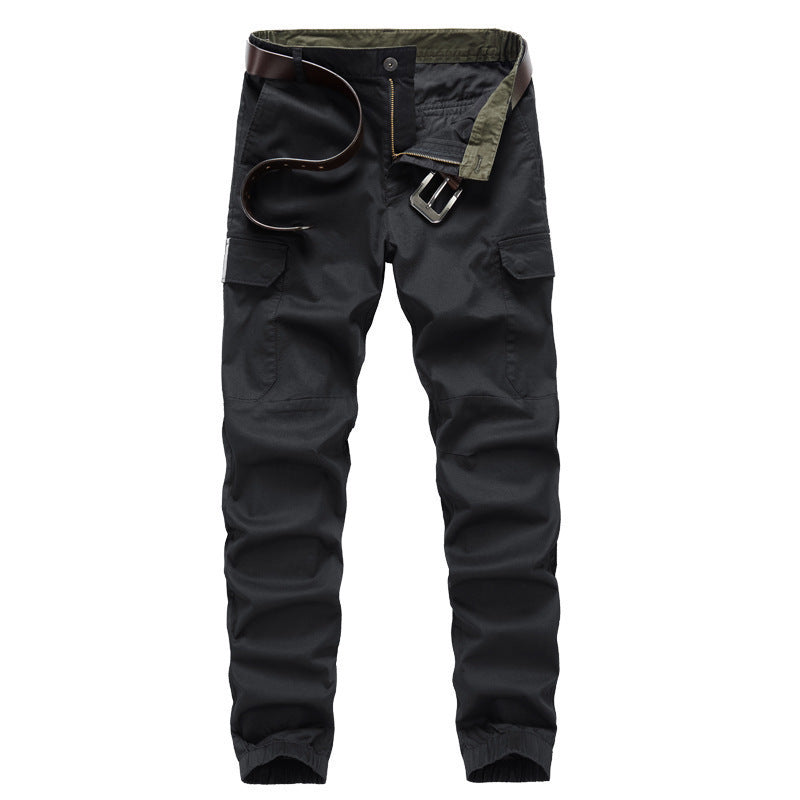 Men's Functional Cargo Pants with Elastic Cuffs Mune Fashion