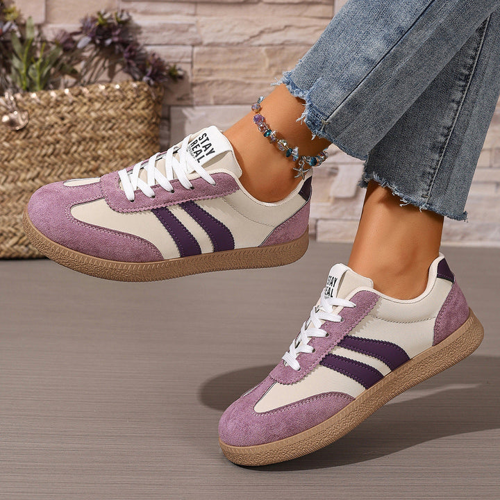 Ladies Urban Lifestyle Sneaker with sporty upper material and slip-resistant sole Mune Fashion