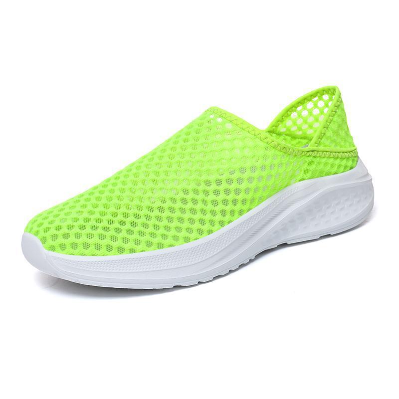 Unisex nan lightweight casual mule with honeycomb mesh, padded insole and slip-resistant outsole Mune Fashion