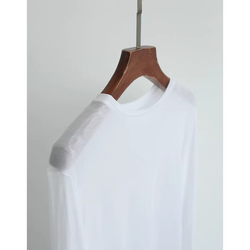 Women's Long Sleeve Shirt with Soft Touch Mune Fashion