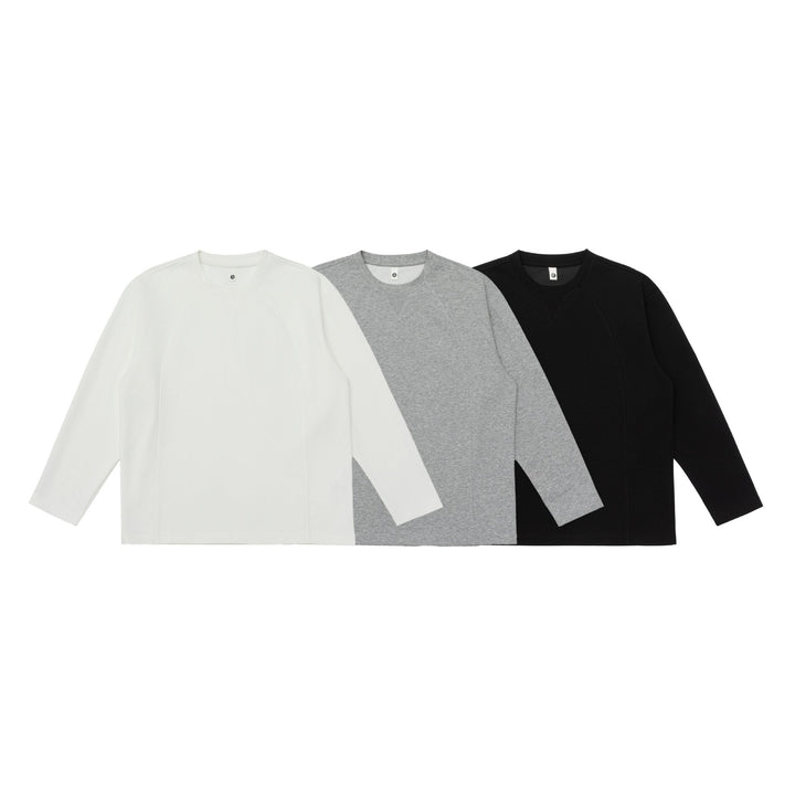 Unisex Oversize sweatshirt with raglan sleeves and seam details Mune Fashion