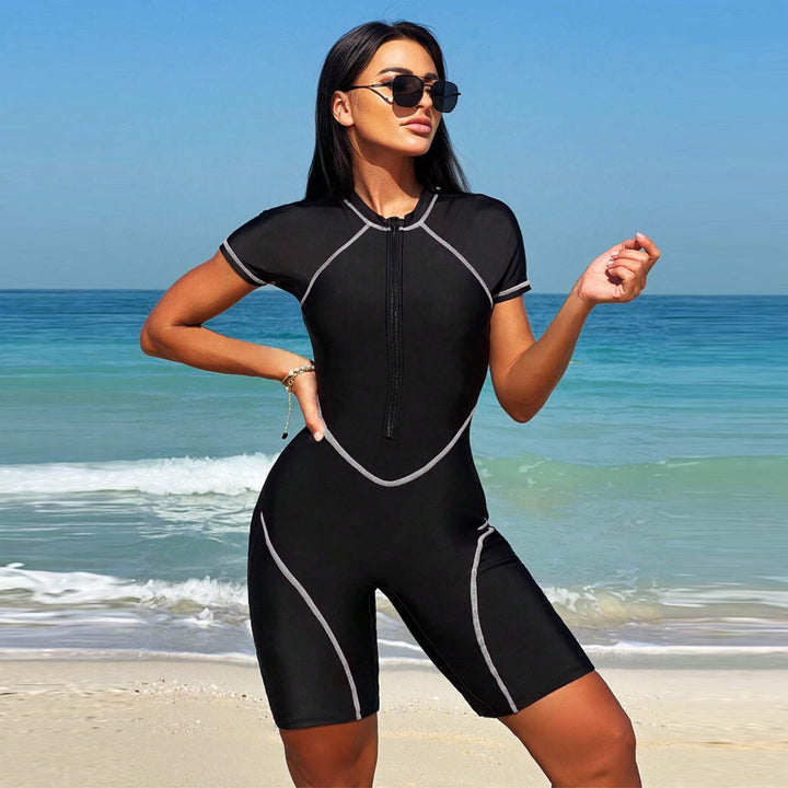Ladies Short Sleeve Surf Suit Mune Fashion