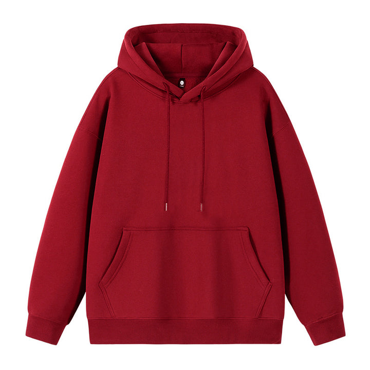 Unisex Oversized Hoodie with Kangaroo Pocket and Dropped Shoulder Mune Fashion