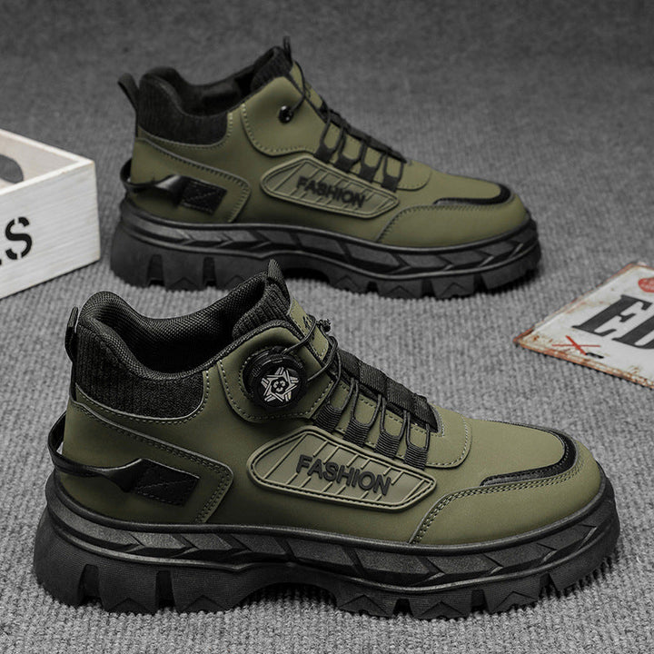 Women's robust outdoor sneakers with innovative quick-lacing system Mune Fashion