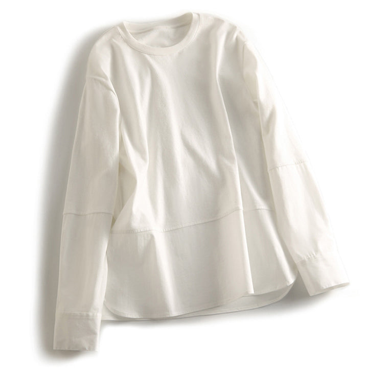 Ladies Casual Long Sleeve Shirt Mune Fashion