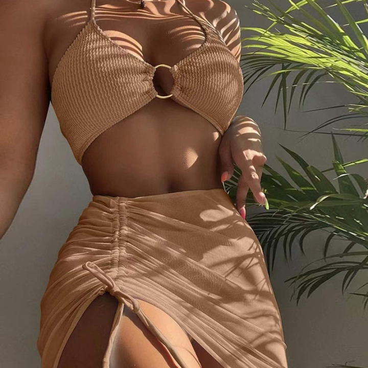 Women's Bikini Top and Skirt Set Mune Fashion