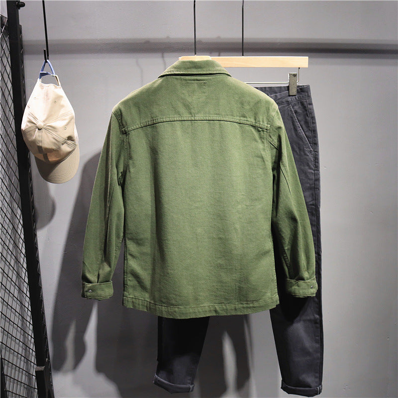Men's Utility Jacket with Practical Pockets Mune Fashion